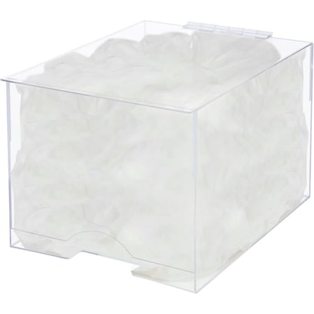 Global Industrial Acrylic Lab Coat & Isolation Gown Dispenser with Lid, Clear 695988